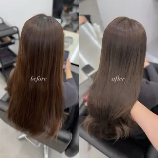 ロング 髪質改善× ブリーチなしyutoのヘアスタイル