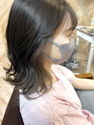 セミロング カラー Topstylist YUKIのヘアスタイル