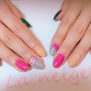 ネイル La neige* yuki 🐩🌙のネイルデザイン