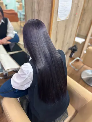 カラー ツヤ感カラー/韓国 カットkanna🖤のヘアスタイル