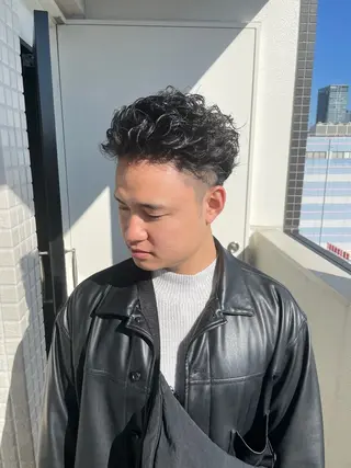 パーマ メンズ メンズ特化 パーマ/オザワのヘアスタイル