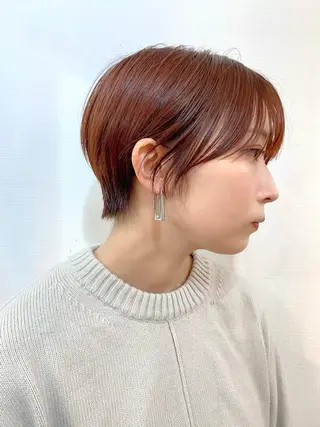 ショート カラー 🍃ショートヘア🍃 北林春樹のヘアスタイル