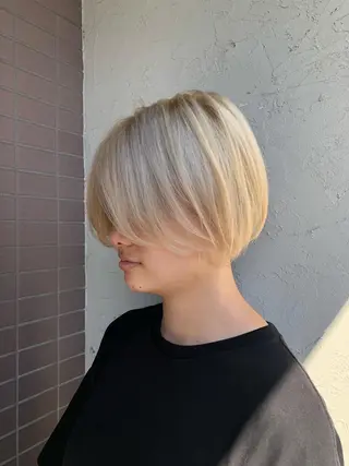 ショート 菊池 幹のヘアスタイル