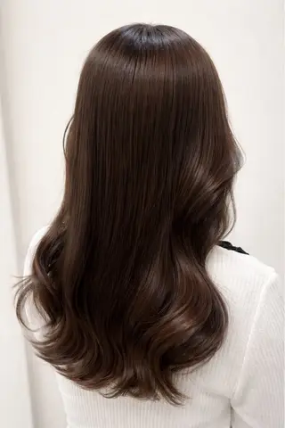 ロング mayu /韓国風/艶カラーのヘアスタイル