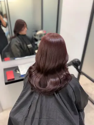 ロング カラー 韓国ヘア🇰🇷🎀 みきのヘアスタイル