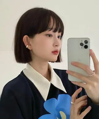 ショート ヘアアレンジ 韓国好き🇰🇷 美容師MIKUのヘアスタイル