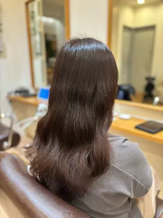 ロング カラー すなが/ハイライト モデル募集中のヘアスタイル