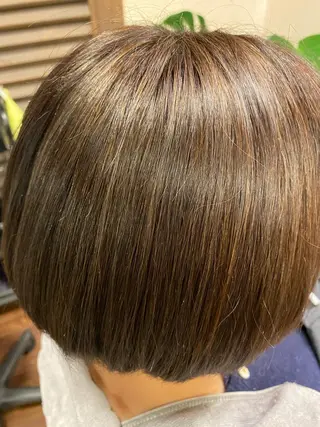 ショート カラー liL  hair サトウリョウタのヘアスタイル
