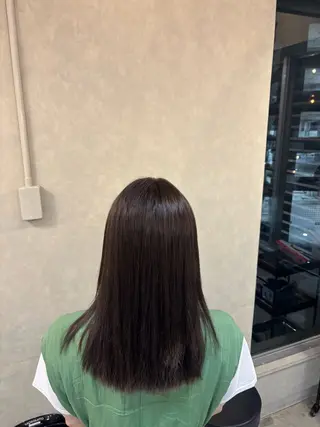 ミディアム カラー Hair ruup 平良那生のヘアスタイル