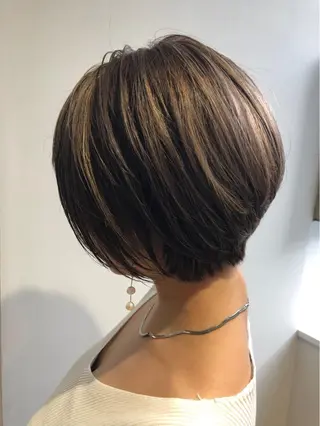 ショート 竹下 勝也のヘアスタイル