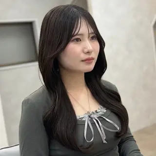 ロング ✨レイヤーカット✨ 顔まわり✂️鎌倉楓麻のヘアスタイル