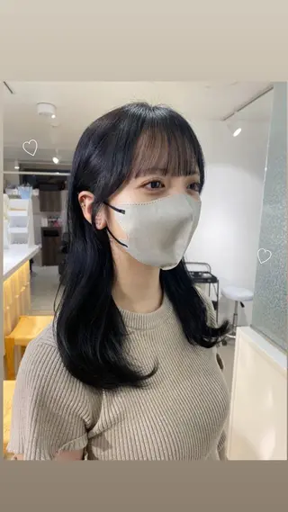 セミロング RISAKO レイヤーカット🎀のヘアスタイル