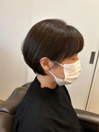 ショート 前田 加奈子のヘアスタイル