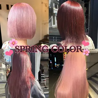 カラー comeghead 琴音のヘアスタイル