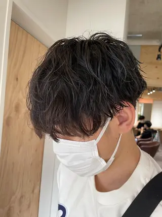 パーマ メンズ メンズブリーチカラー /パーマ ごーた立川のヘアスタイル