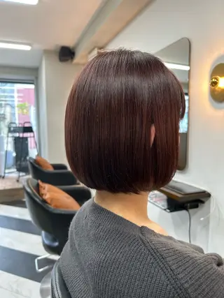 ショート カラー 圧倒的髪質改善 ✂︎飯島悠介のヘアスタイル