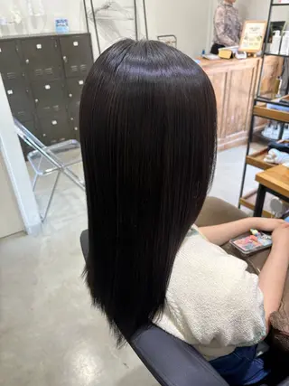 カラー anB アオイのヘアスタイル