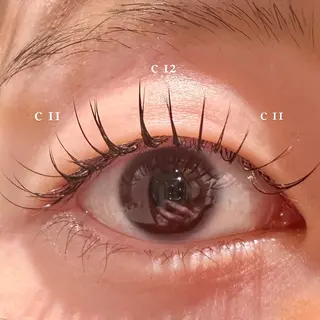 マツエク・マツパ モテhair♡.* ﾏﾂｴｸ/さくら🍨のマツエク・マツパデザイン