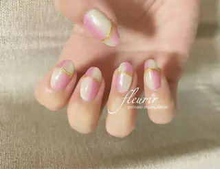 ネイル フルリール 【プライベートサロンのネイルデザイン