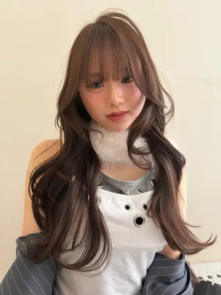 ロング カラー belle   表参道　terrace所属・抜きっぱなしブロンド /ハイトーン/カナタのヘアスタイル