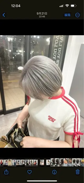 ショート カラー HART Mizuki🦋のヘアスタイル