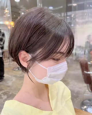 ショート カラー 初めでも安心🌟 newi町田✂のヘアスタイル