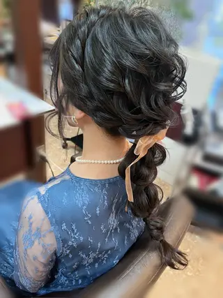 ロング ヘアアレンジ ロングレイヤー 🤍山内　飛鳥🤍のヘアスタイル