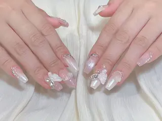 ロング み ゆのネイルデザイン