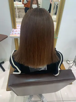 ミディアム ハイトーン職人 ♡中島凱人のヘアスタイル
