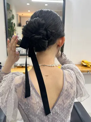 ヘアアレンジ GiseL博多 HiROEのヘアスタイル
