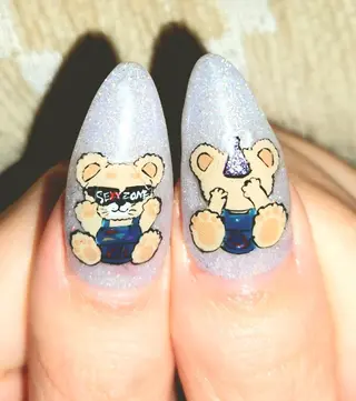 ロング 八木 香澄のネイルデザイン