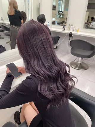 ロング カラー ヘアアレンジ 💗横浜美容室 💗HARUNAのヘアスタイル