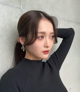 ミディアム カラー 🌫️大人韓国ヘア 🌫️naoyaのヘアスタイル