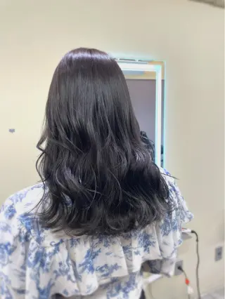 セミロング 韓国レイヤー💫美髪 縮毛矯正🫧拓海のヘアスタイル