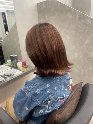 カラー 渡辺春衣 ☆カットモデル募集のヘアスタイル