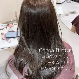 ロング 特化✨透明感カラー 白髪染め✨住田緋菜のヘアスタイル