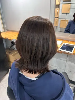 ミディアム レイヤーStyle 🪽菜々実のヘアスタイル