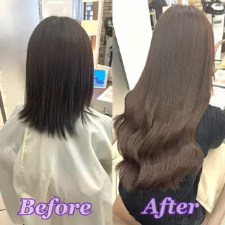 ヘアメ🎀推しカラー 🥣横浜/しほ🧸のヘアスタイル