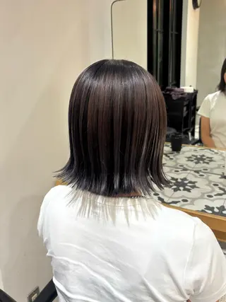 ミディアム カラー 莉瑠 / ボブモデル募集🐃のヘアスタイル