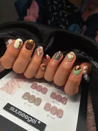 ネイル HandSnail 座間自宅ネイルサロンのネイルデザイン