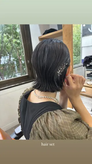 ヘアアレンジ 広島/ヘアセット /ベージュ/わかなのヘアスタイル
