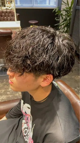 パーマ メンズ 💈メンズ職人 ルキト💈のヘアスタイル