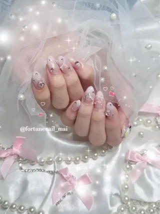 ネイル 🎀Mai 🎀⋆.✩のネイルデザイン