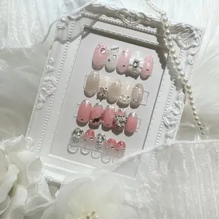 ネイル Macherie Rose Jrのネイルデザイン