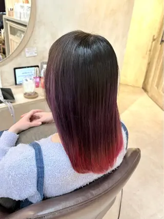 カラー 内山 あすかのヘアスタイル