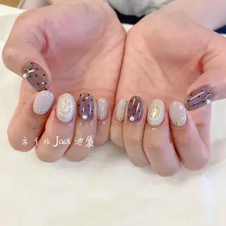 ミディアム ネイルJaol 池袋のネイルデザイン