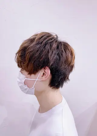 ショート メンズ かんばら りょーいのヘアスタイル