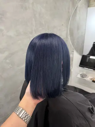 ミディアム カラー yuuna ✮ door whiteのヘアスタイル