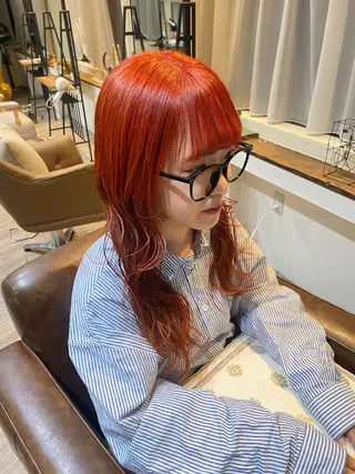 ロング カラー 美髪矯正/髪質改善 🫧山﨑　真歩🫧のヘアスタイル