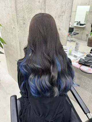 ロング カラー 齋藤 梨乃のヘアスタイル